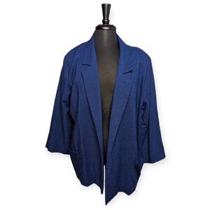 Vintage Joanna Plus Blue Blazer Size XL